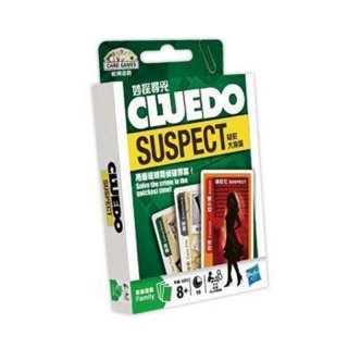 Cluedo Suspect Board Game Card