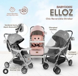 Babydoes Baby Stroller Elloz Reversible