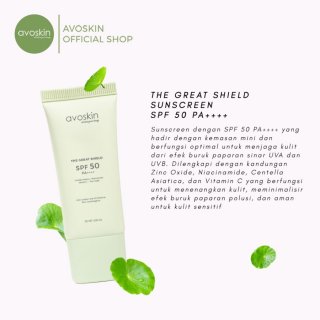 Avoskin The Great Shield Sunscreen