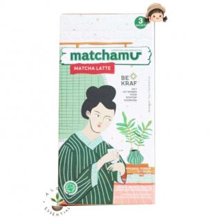 Matchamu Matcha Latte Box of 3x24gr (Box of 3 sachets)