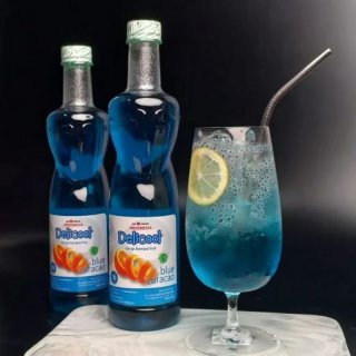 30. DELICOOL Blue  Curaçao Syrup, Sangat Ideal Bagi yang Ingin Mencicipi Cita Rasa Curaçao
