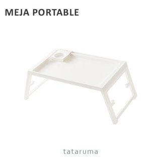 Tataruma Deska - Meja Lipat Portable Estetik Minimalis Ala Korea