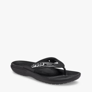 Crocs Classic Unisex Flip Sandals - Black