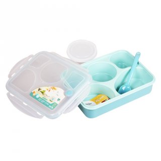 23. YooYee Lunchbox 392, Kotak Makan dengan Tempat Sup Anti Tumpah
