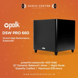 Polk Audio DSW Pro660 Wi 12-Inch High Performance Subwoofer