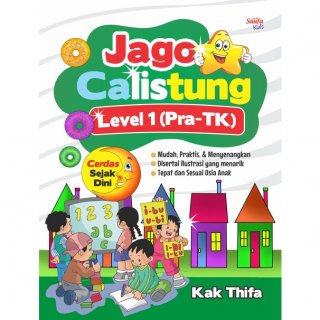 15. Buku Jago Calistung Level 1 (Pra-TK), Memudahkan Anak Belajar