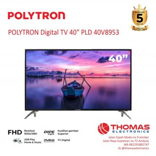Polytron 40 Inch LED TV PLD40V8953