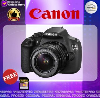 Kamera Canon EOS 1200D + 18-55