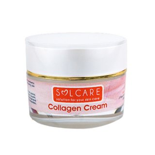 13. Solcare Collagen Cream, Miliki Kandungan Ekstrak Daun Pegagan 