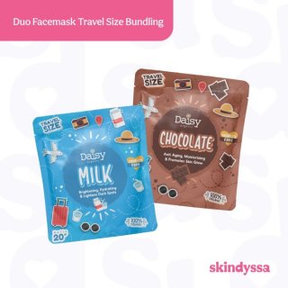 Daisy Organic Duo Facemask Travelsize Bundling 