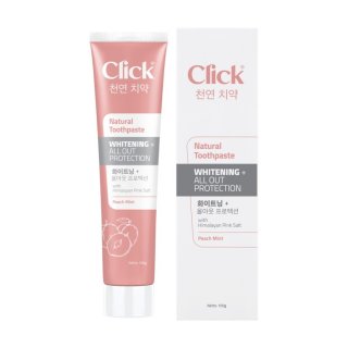 Click Natural Toothpaste Whitening + All Out Protection