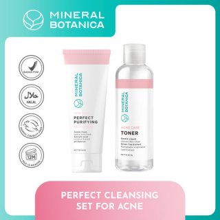 Mineral Botanica Cleansing Set for Acne