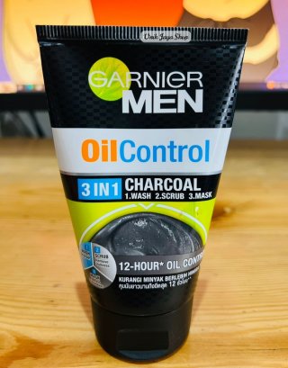 GarnierMen Oil Control 3in1 Charcoal Foam