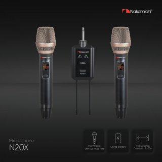 Microphone Wireless Nakamichi N20X
