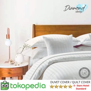Diamond Sleep Bedcover Dobby Stripe 100% Katun