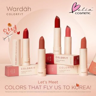 18. Wardah Colorfit Ultralight Matte Lipstick, Menjaga Kelembaban Bibir