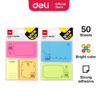 Deli EA55502 Sticky Notes