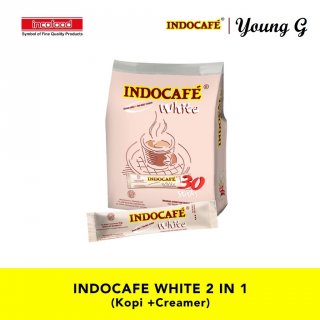 20. Indocafe White Coffee 30 Sticks No Sugar