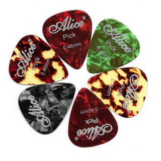 5pcs Alice AP-600A Celluloid Pick Gitar