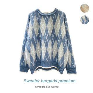 Sweater Pullover Vintage Crewneck 