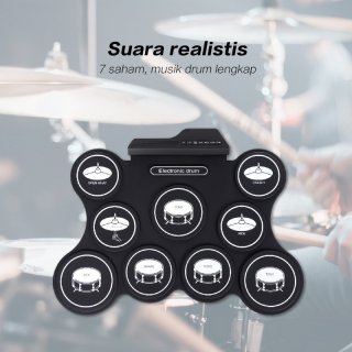 27. Bonkyo Drum Pad Digital Portable, Mengembangkan Bakat Musik Jadi Lebih Asik