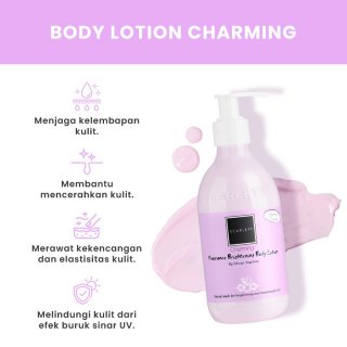 Scarlett Whitening Brightening Body Lotion Charming