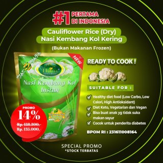 Cauliflower Rice Dry - Nasi Kembang Kol HOTEL 