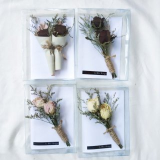 Le Bliss Bouquet | Millie Korean Flower Card (buket bunga asli kering) Hadiah Kado Awet