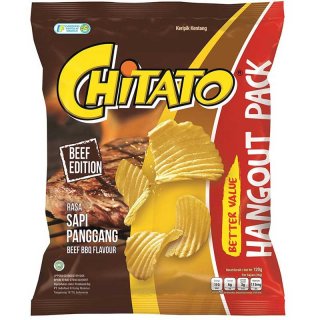 5. Chitato Potato Chips Rasa Sapi Panggang, Teksturnya Crispy