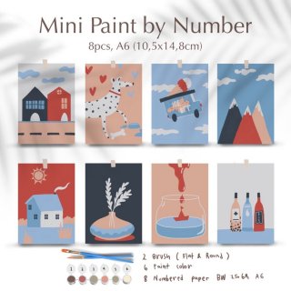 Mini Paint by Number A6