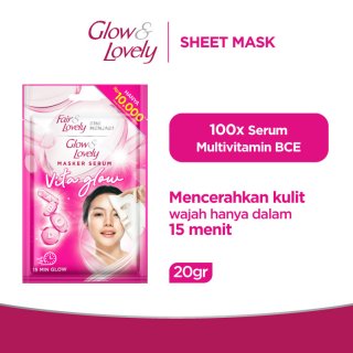 Glow & Lovely Vita Glow Serum Sheet Mask