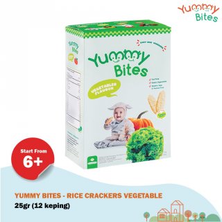 YUMMY BITES Vegetable Rice Crackers