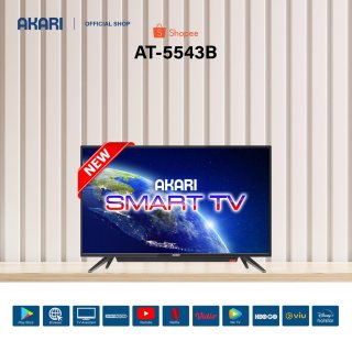 14. Akari Smart TV AT-5543B 43 inch