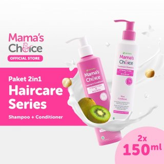 14. Mama's Choice Paket 2in1 Haircare Series, Merawat Rambut dari Kerontokan