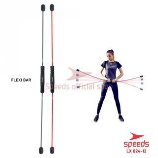 7. SPEEDS Flexi Bar Stick Tongkat Flexi Bar Swing Training Workout Untuk Kebutuhan Fitness Gym 024-12