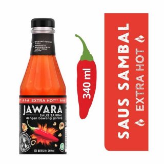 JAWARA Extra Pedas Saus Sambal [340 mL/ Botol]