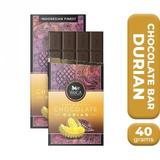 16. WoCA Cokelat Durian Premium Chocolate Bar 