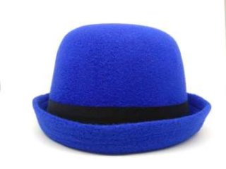 Topi Caplin Anak Bowler Fedora Chaplin Hat Polos