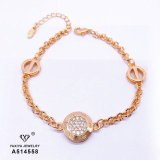 Yaxiya Jewelry Gelang Rantai korea 18k 207