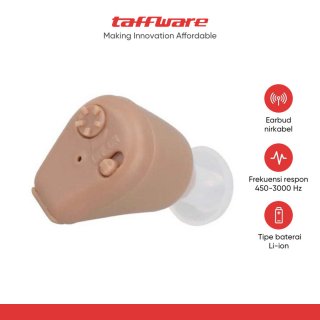 TaffOmicron Alat Bantu Dengar In Ear Hearing Aid - K-88 - Beige