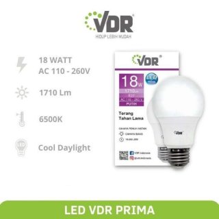 VDR Prima Lampu LED 18 Watt Bohlam E27