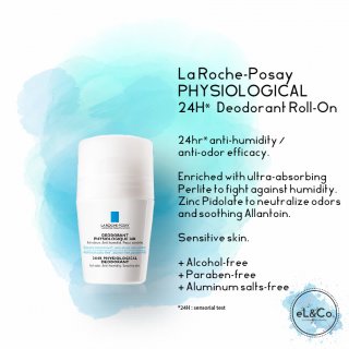La Roche-Posay PHYSIOLOGICAL - 24H Deodorant Roll-on Sensitive Skin
