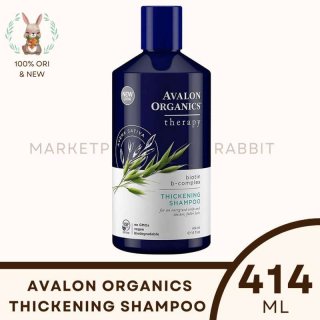 Avalon Organics Thickening Shampoo Biotin Sampo Penumbuh Rambut 414 ml