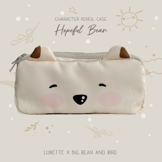 Lunette x Big Bear and Bird - Character Pencil Case in Hopeful Bear