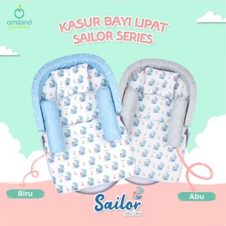 16. Omiland Kasur Bayi Lipat Sailor Series