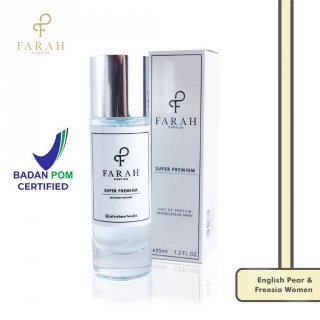 15. Farah Parfum English Pear & Freesia Women, Parfum dengan wangi yang lembut dan segar