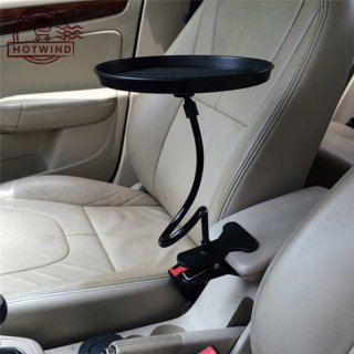 360° Car Swivel Mount Holder Travel Drink Cup Coffee Table Stand Food Tray