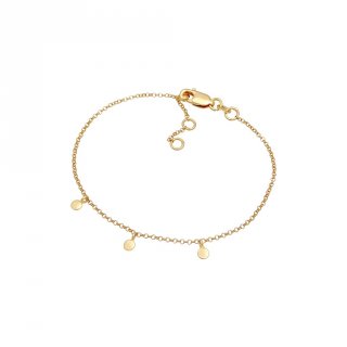 19. Elli Jewelry Gelang Plate Coin Boho Mempercantik Penampilan