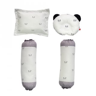 8. Omiland Bantal Guling Set Peang Series Panda OWB1142 Sebagai Teman Tidur Bayi