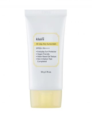Dear Klairs All-Day Airy Suncreen SPF50+ PA++++